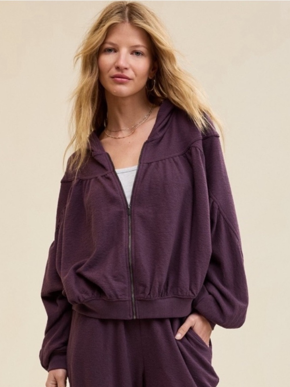Aerie | Soft Life | Full Zip| Hoodie - Picture 1 of 14